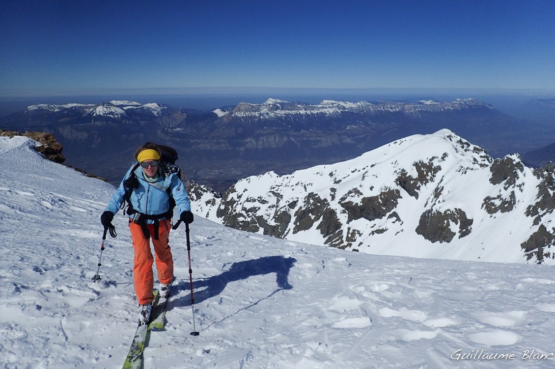 Entre Grandes Rousses et Belledonne : du Chazelet à Chamrousse à skis
